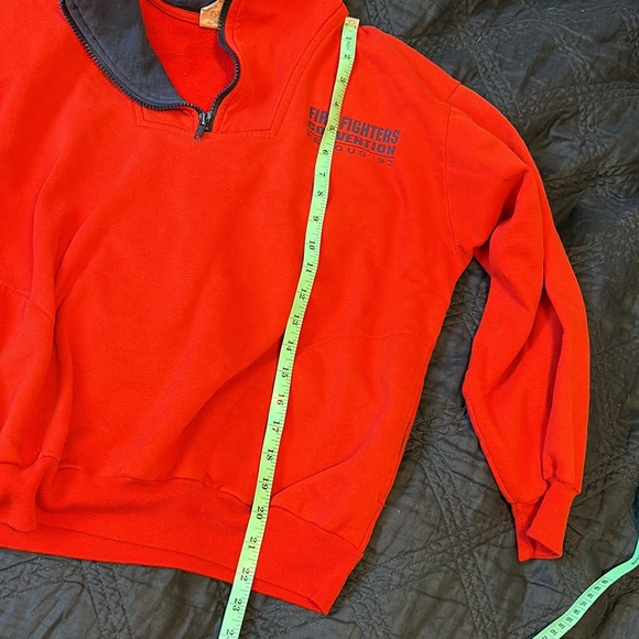 Vintage quarter zip, fergus fire 🔥 dept. - Picture 6 of 7